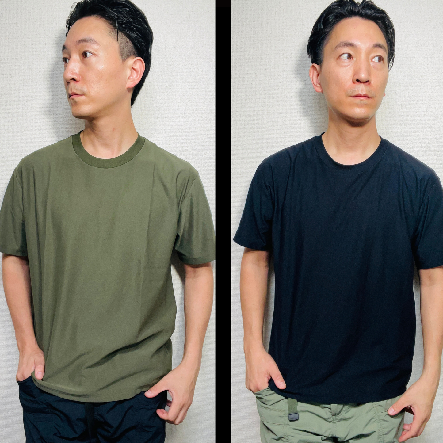 ムダを減らす アクティブエコナイロンTシャツ
