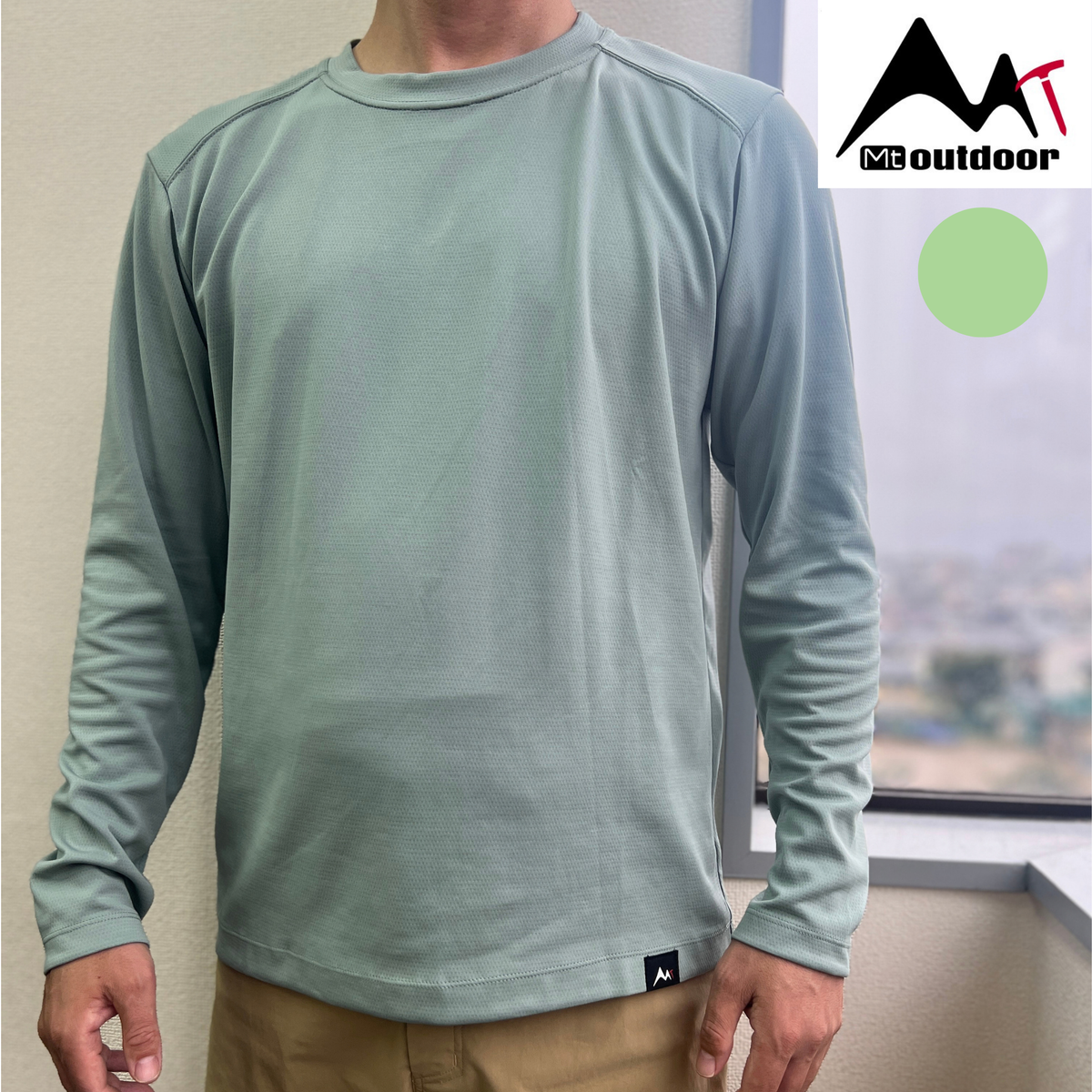 DELTAPEAKミッドウェイトロングスリーブTシャツ