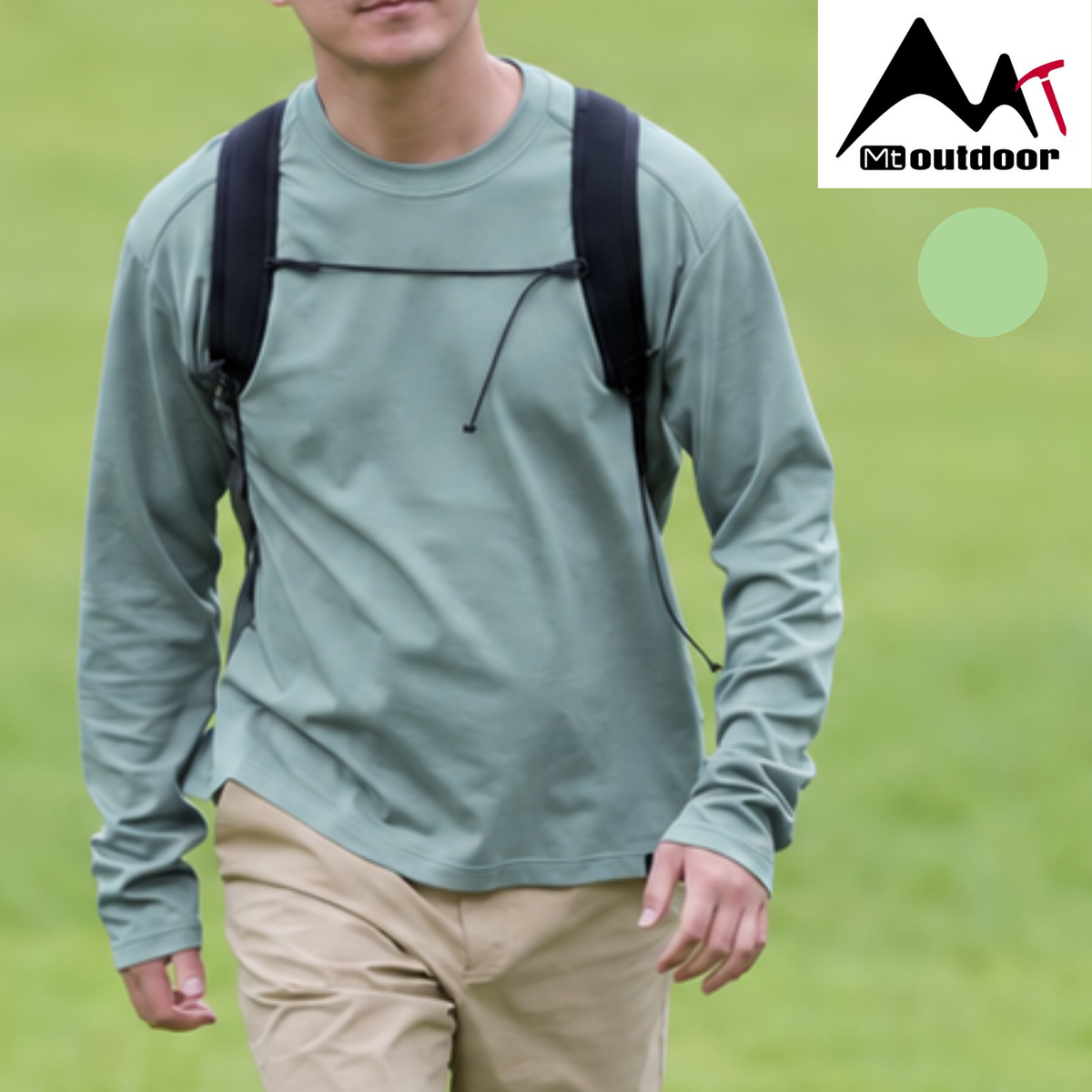 DELTAPEAKミッドウェイトロングスリーブTシャツ