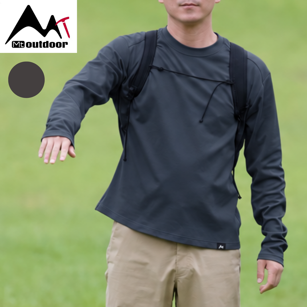 DELTAPEAKミッドウェイトロングスリーブTシャツ